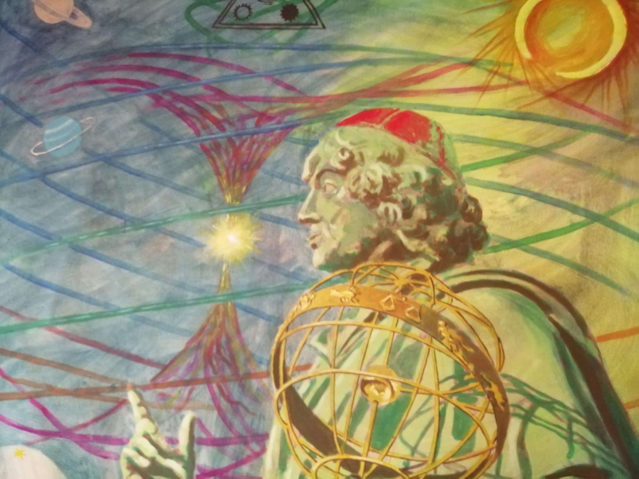 Mikołaj Kopernik obraz artysta Czerkiz